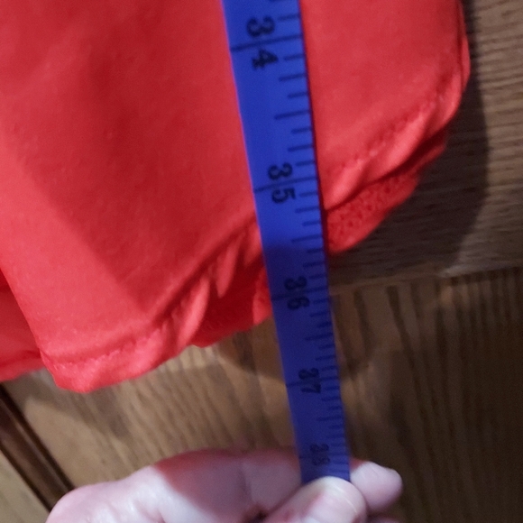 Womans Red Shirt Dress - Picture 8 of 8